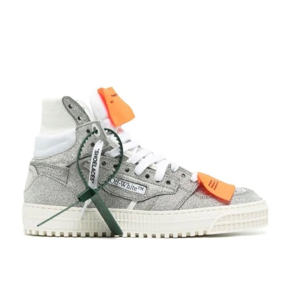 Off-White Shoes - NWT Off-White
Off-Court 3.0 glitter high-top sneakers Women Size 36